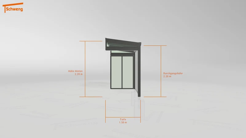 #DE Schweng Terrassenüberdachung S400 (ID k2rqqq)