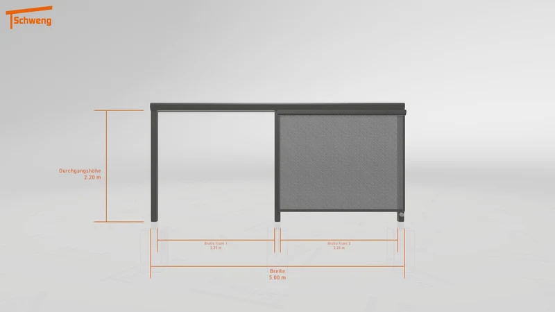 #DE Schweng Terrassenüberdachung S400 (ID 9wxyr9)