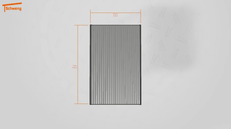 #DE Schweng Flachdachcarport C600 (ID n54g9y) #MTG