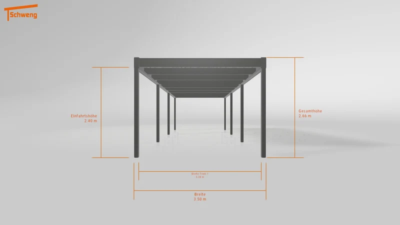 #DE Schweng Flachdachcarport C600 (ID qd2bqk) #MTG
