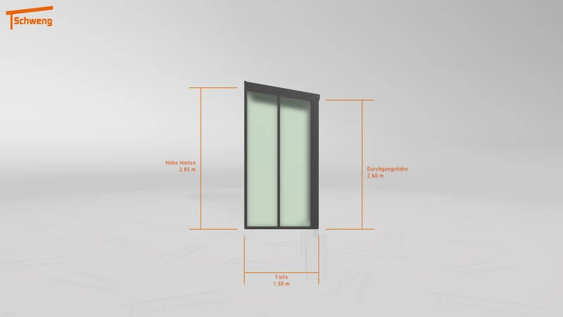 #DE Schweng Terrassenüberdachung S350 (ID 2qb37j)