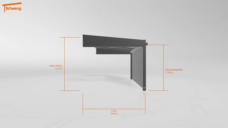 #DE Schweng Terrassenüberdachung S400 (ID v49bxy)