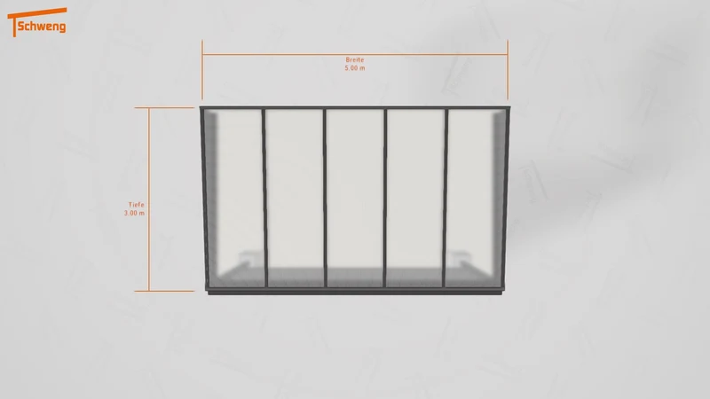 #DE Schweng Terrassenüberdachung S400 (ID v49bxy)