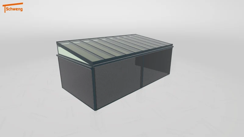 #DE Schweng Terrassenüberdachung S400 (ID pbq4jq)