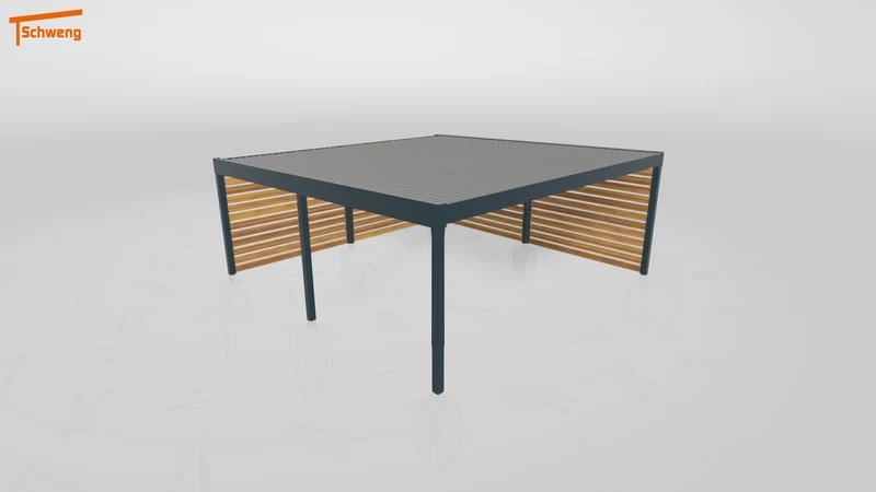 #DE Schweng Flachdachcarport C600+ (ID 2qbvxq) #MTG