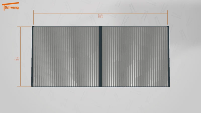 #DE Schweng Flachdachcarport C600 (ID 2qbvgq) #MTG