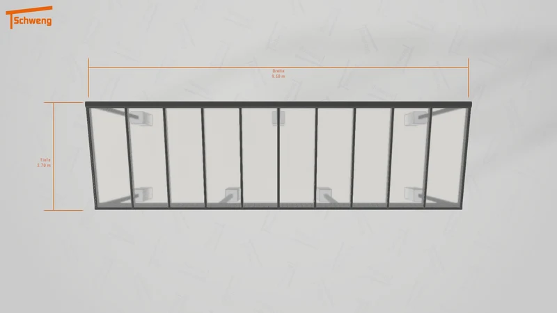 #AT Schweng Pultdachcarport S350 (ID 33p9kq)