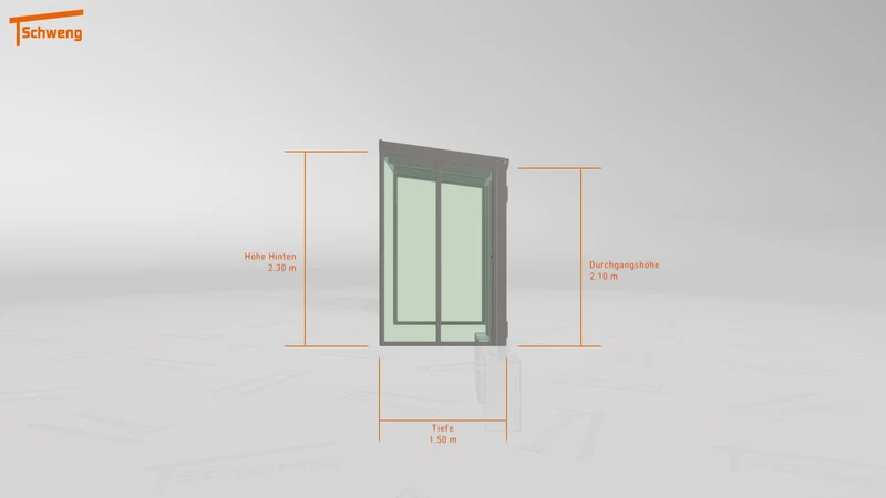 #DE Schweng Terrassenüberdachung S350 (ID jjrgyp)
