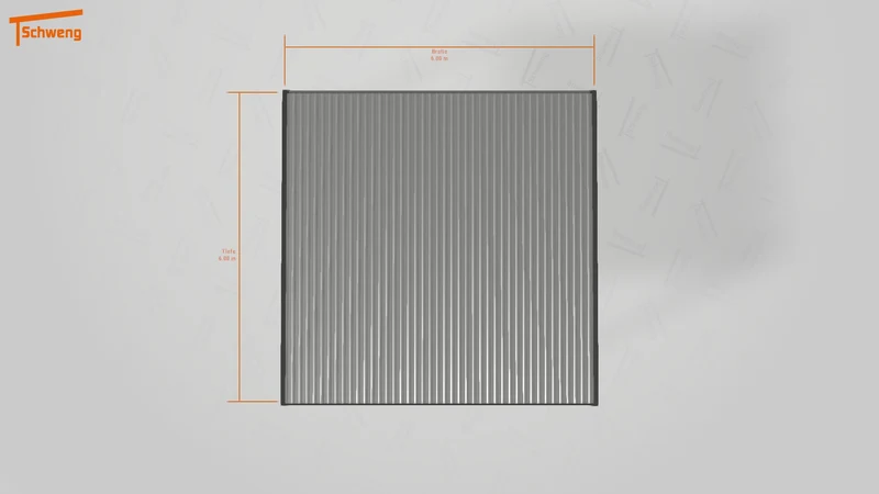 #DE Schweng Flachdachcarport C600+ (ID 775yj5)