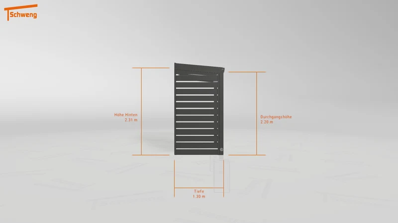 #DE Schweng Terrassenüberdachung S350 (ID 33pr5y)