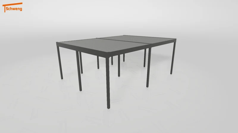 #DE Schweng Flachdachcarport C600+ (ID 7753q8) #MTG