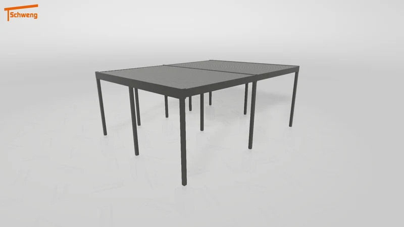 #DE Schweng Flachdachcarport C600+ (ID 9wx4ng) #MTG