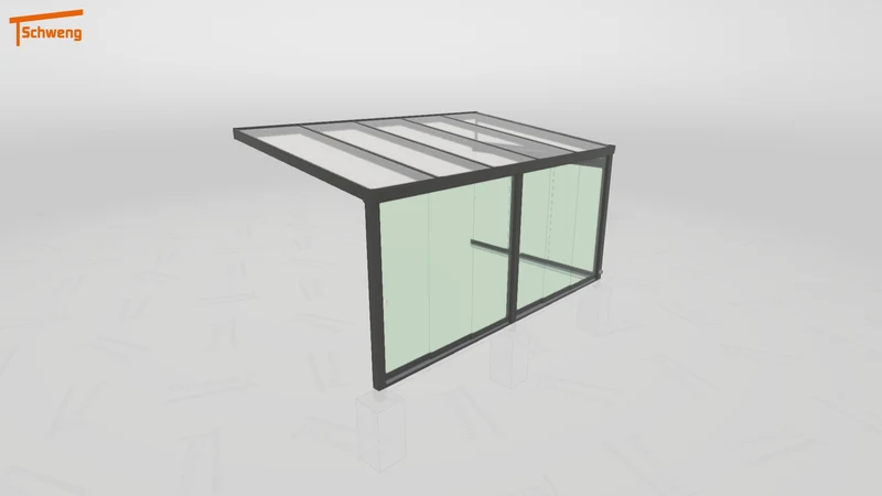 #AT Schweng Terrassenüberdachung S400 (ID mjrk59)