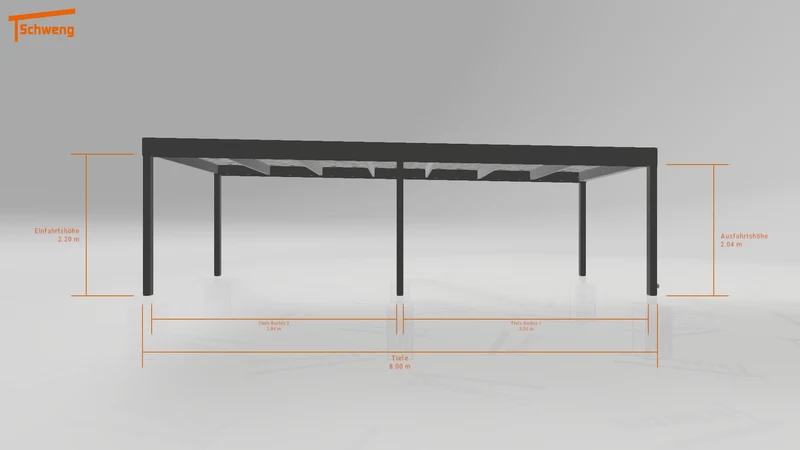 #DE Schweng Flachdachcarport C600 (ID n54q2j) #MTG