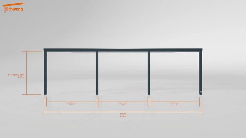 #DE Schweng Terrassenüberdachung S400 (ID jjr7q9)