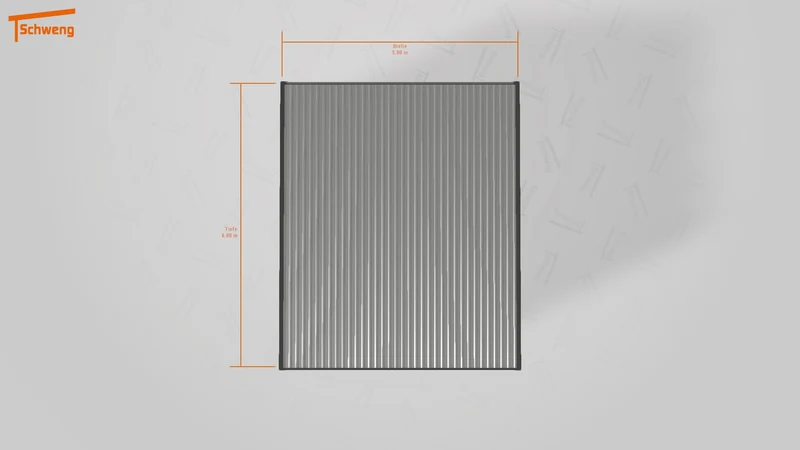 #DE Schweng Flachdachcarport C600 (ID 775d4q) #MTG