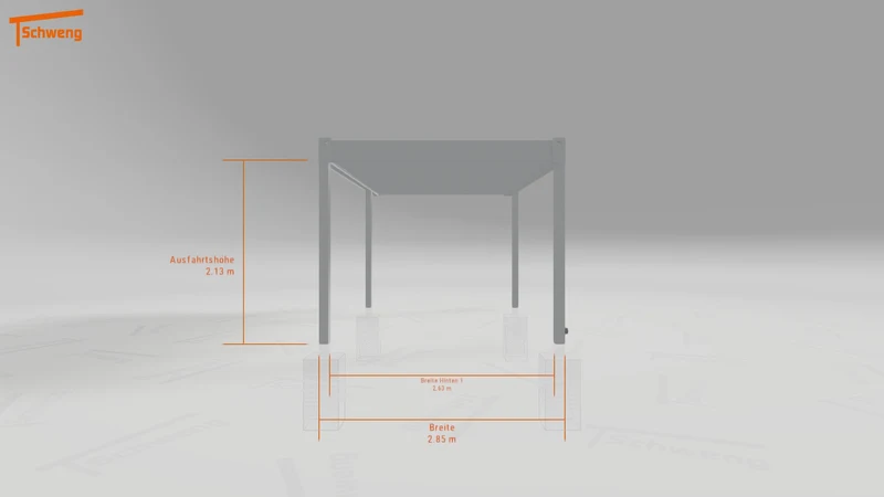 #DE Schweng Flachdachcarport C600+ (ID k2rqvq) #MTG