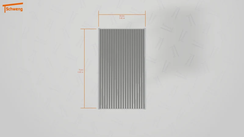 #DE Schweng Flachdachcarport C600+ (ID k2rqvq) #MTG