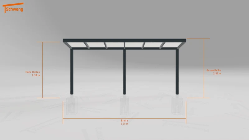 #DE Schweng Terrassenüberdachung S350 (ID g7p92p)