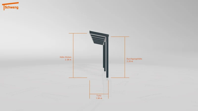#DE Schweng Terrassenüberdachung S350 (ID g7p92p)