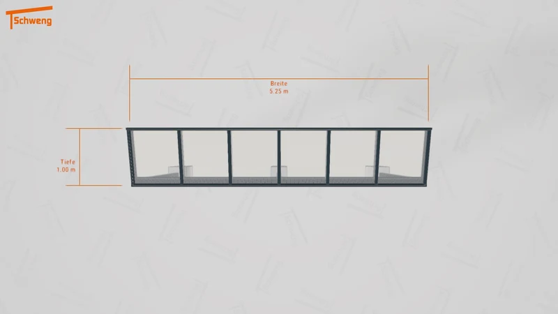 #DE Schweng Terrassenüberdachung S350 (ID g7p92p)