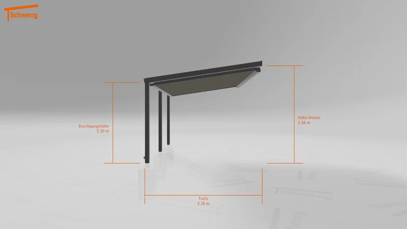#DE Schweng Terrassenüberdachung S350 (ID rjr4w9)