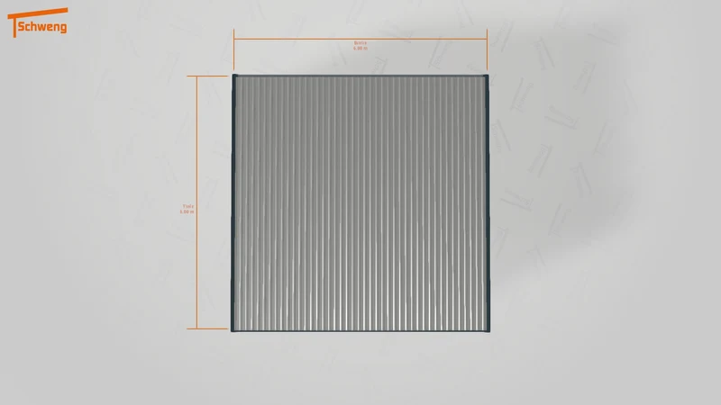 #DE Schweng Flachdachcarport C600+ (ID k2rw95)