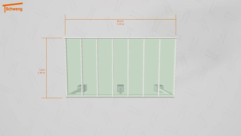 #DE Schweng Terrassenüberdachung S350 (ID n54w7y)