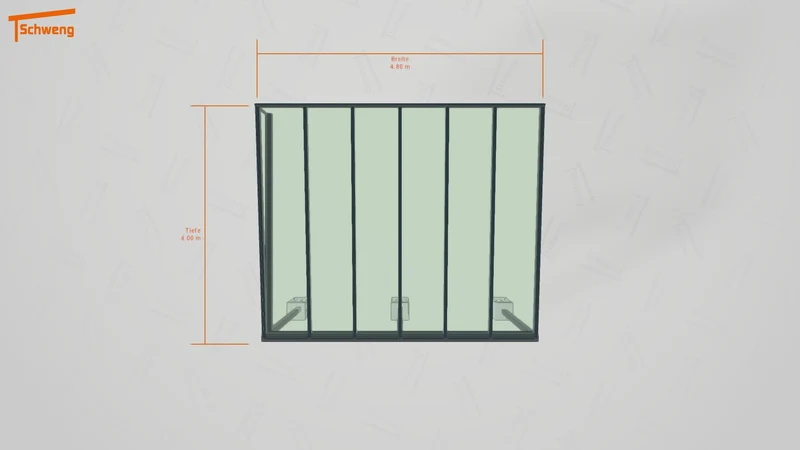 #DE Schweng Terrassenüberdachung S400 (ID zbxrj4)