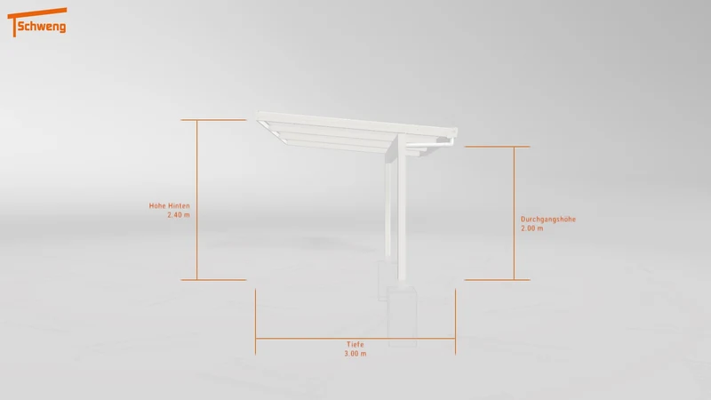 #DE Schweng Terrassenüberdachung S400 (ID zbxr57)