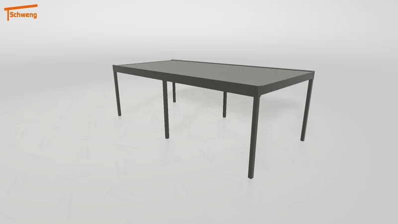 #AT Schweng Flachdachcarport C600 (ID 9wxr98)