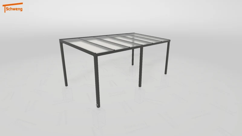 #DE Schweng Pultdachcarport S350 (ID 33py5q) #MTG