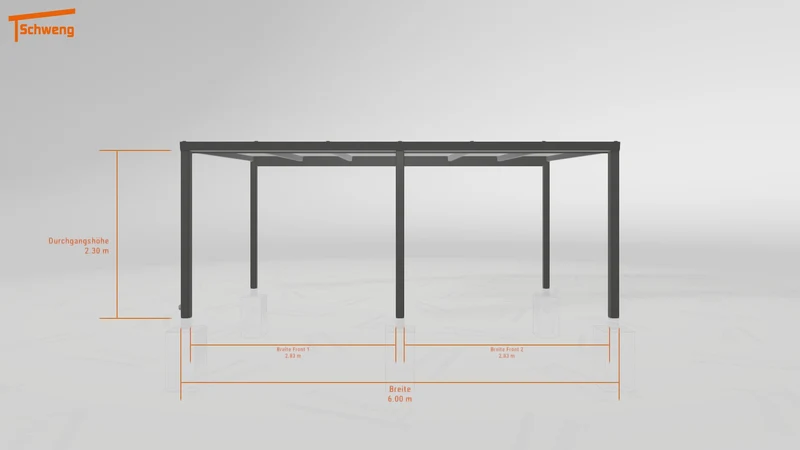#DE Schweng Pultdachcarport S350 (ID 33py5q) #MTG