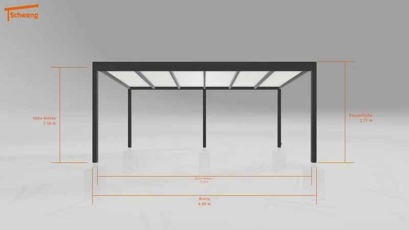 #DE Schweng Pultdachcarport S350 (ID 33py5q) #MTG