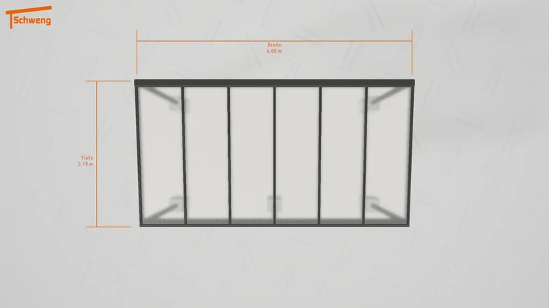 #DE Schweng Pultdachcarport S350 (ID 33py5q) #MTG