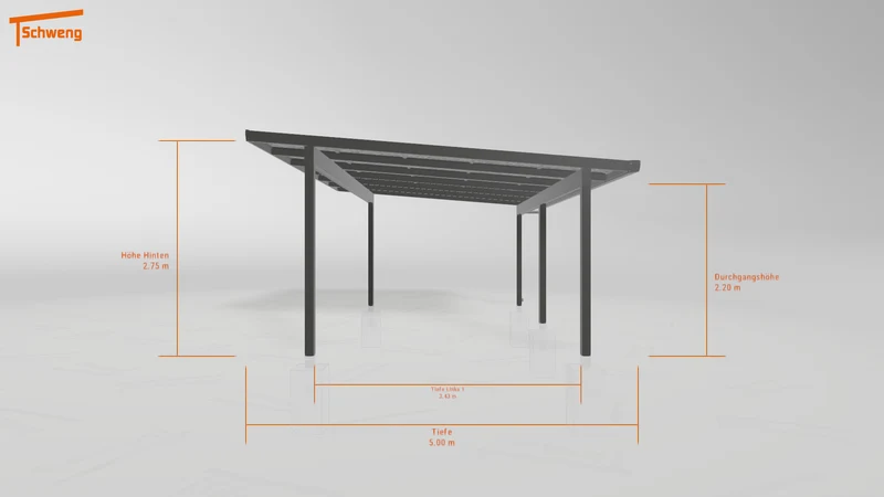 #AT Schweng Pultdachcarport S400 (ID rjry89)