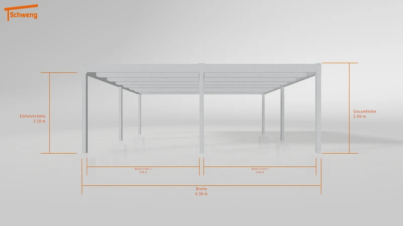 #DE Schweng Flachdachcarport C600 (ID 9wxrz8) #MTG