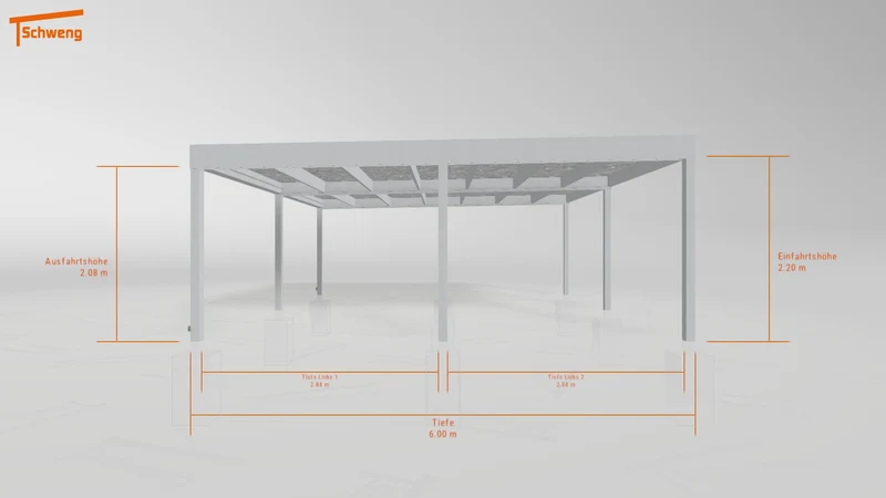 #DE Schweng Flachdachcarport C600 (ID 9wxrz8) #MTG