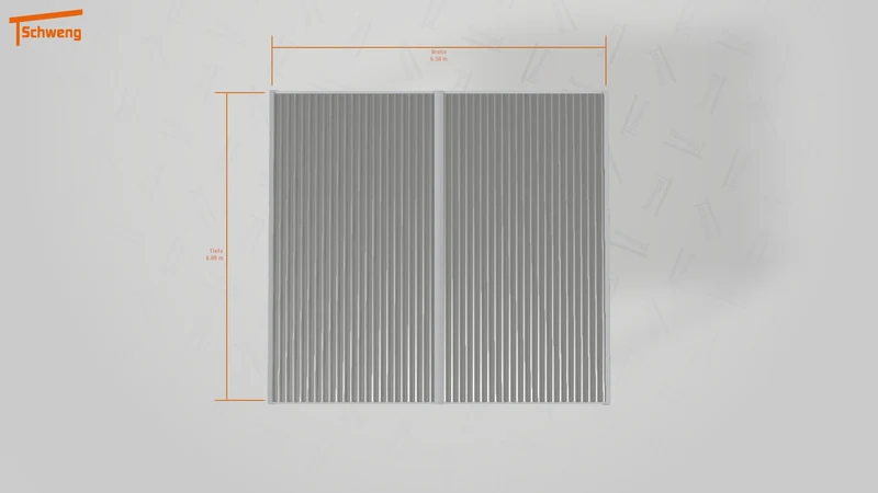 #DE Schweng Flachdachcarport C600 (ID 9wxrz8) #MTG