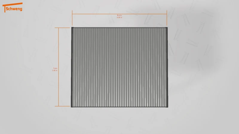 #DE Schweng Flachdachcarport C600+ (ID yg7m8z) #MTG