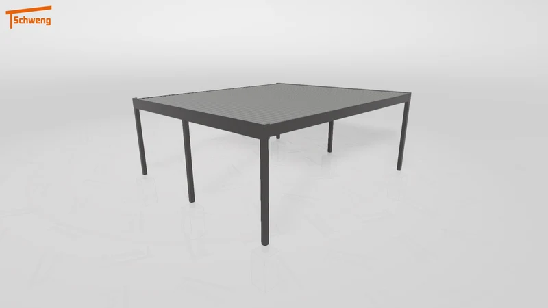 #DE Schweng Flachdachcarport C600 (ID 2qb4jv)