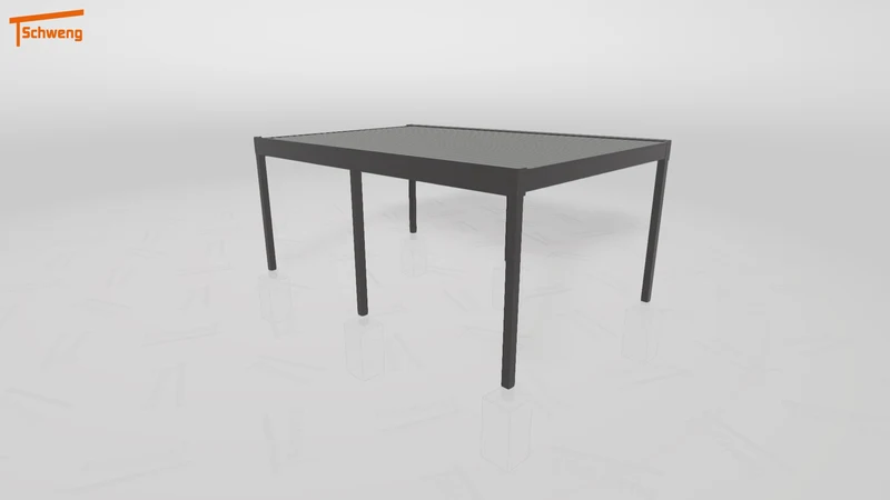#DE Schweng Flachdachcarport C600 (ID bkjrdm)