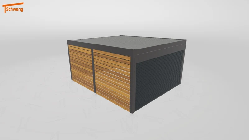 #DE Schweng Flachdachcarport C600 (ID bkjywm) #MTG