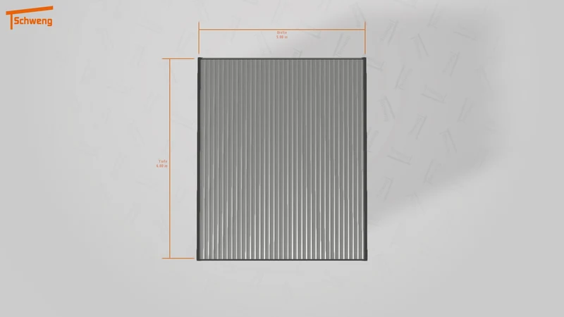 #DE Schweng Flachdachcarport C600 (ID bkjywm) #MTG