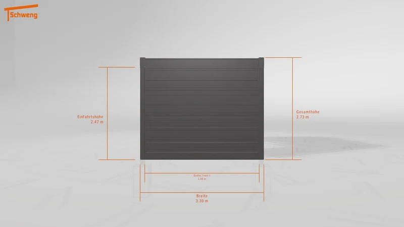 #DE Schweng Flachdachcarport C600 (ID x75949)