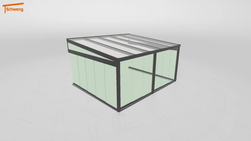 #DE Schweng Terrassenüberdachung S400 (ID zbx5rg)
