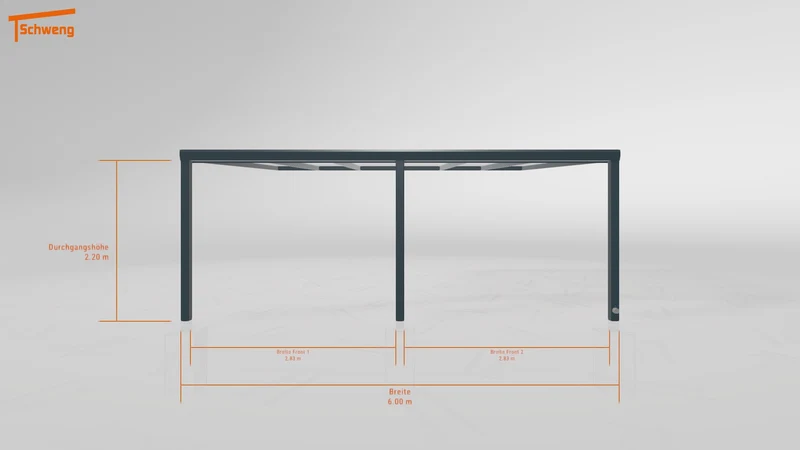 #DE Schweng Pultdachcarport S400 (ID yg73q7)