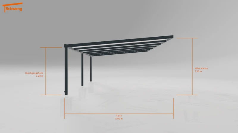 #DE Schweng Pultdachcarport S400 (ID yg73q7)