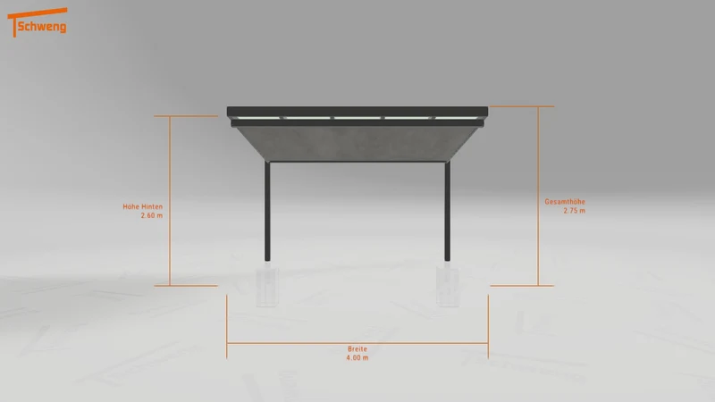 #DE Schweng Terrassenüberdachung S400 (ID 42v9r5)
