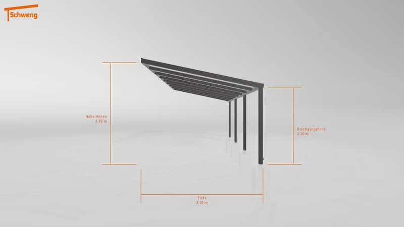 #DE Schweng Pultdachcarport S350 (ID 775p7j) #MTG